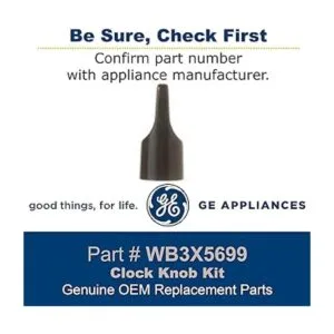 General Electric WB3X5699 Juego de pomos para reloj_2