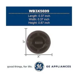 General Electric WB3X5699 Juego de pomos para reloj_4