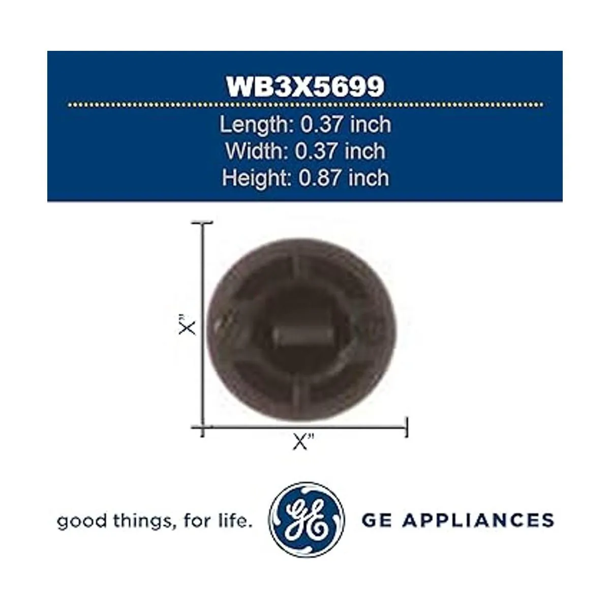 General Electric WB3X5699 Juego de pomos para reloj_4