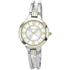 Anne Klein AK1441SVTT Reloj con brazalete abierto de dos_1