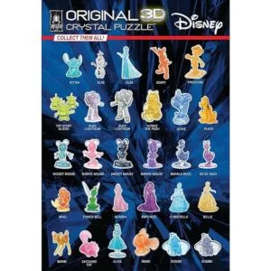 Rompecabezas original de vidrio 3D Bella Ariel_3
