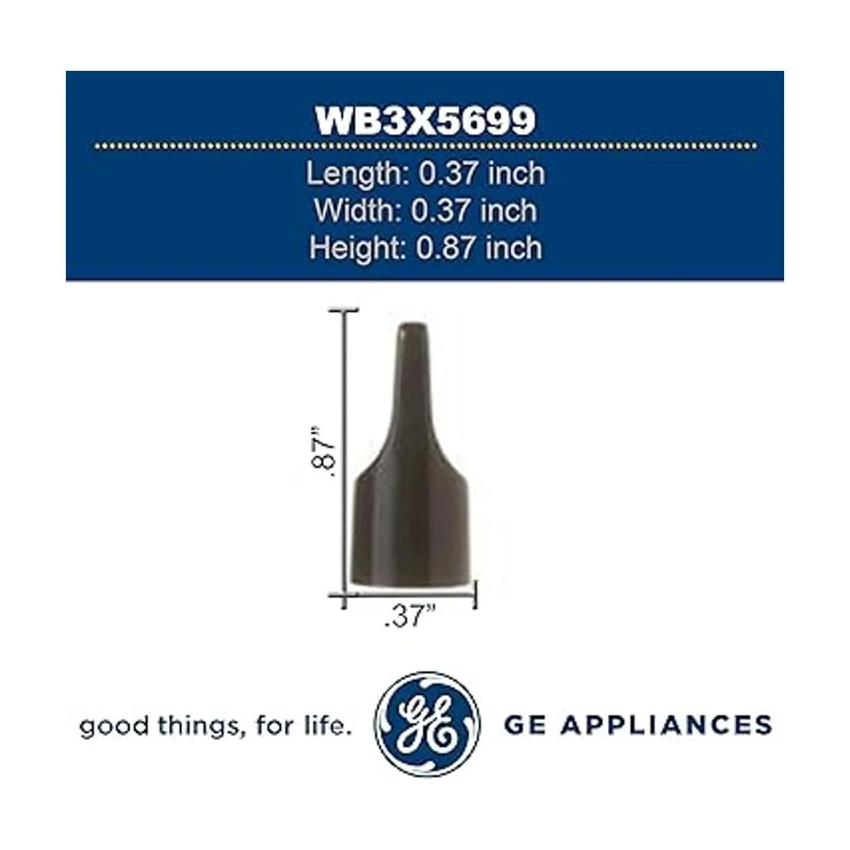 General Electric WB3X5699 Juego de pomos para reloj_3