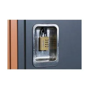 BRINKS Candado reiniciable de 4 esferas de latón macizo