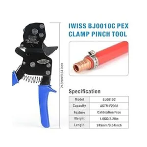 IWISS pinza trinquete