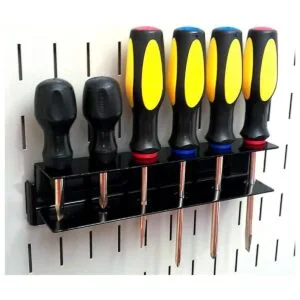 Juego de accesorios ranurados Wall Control para estación