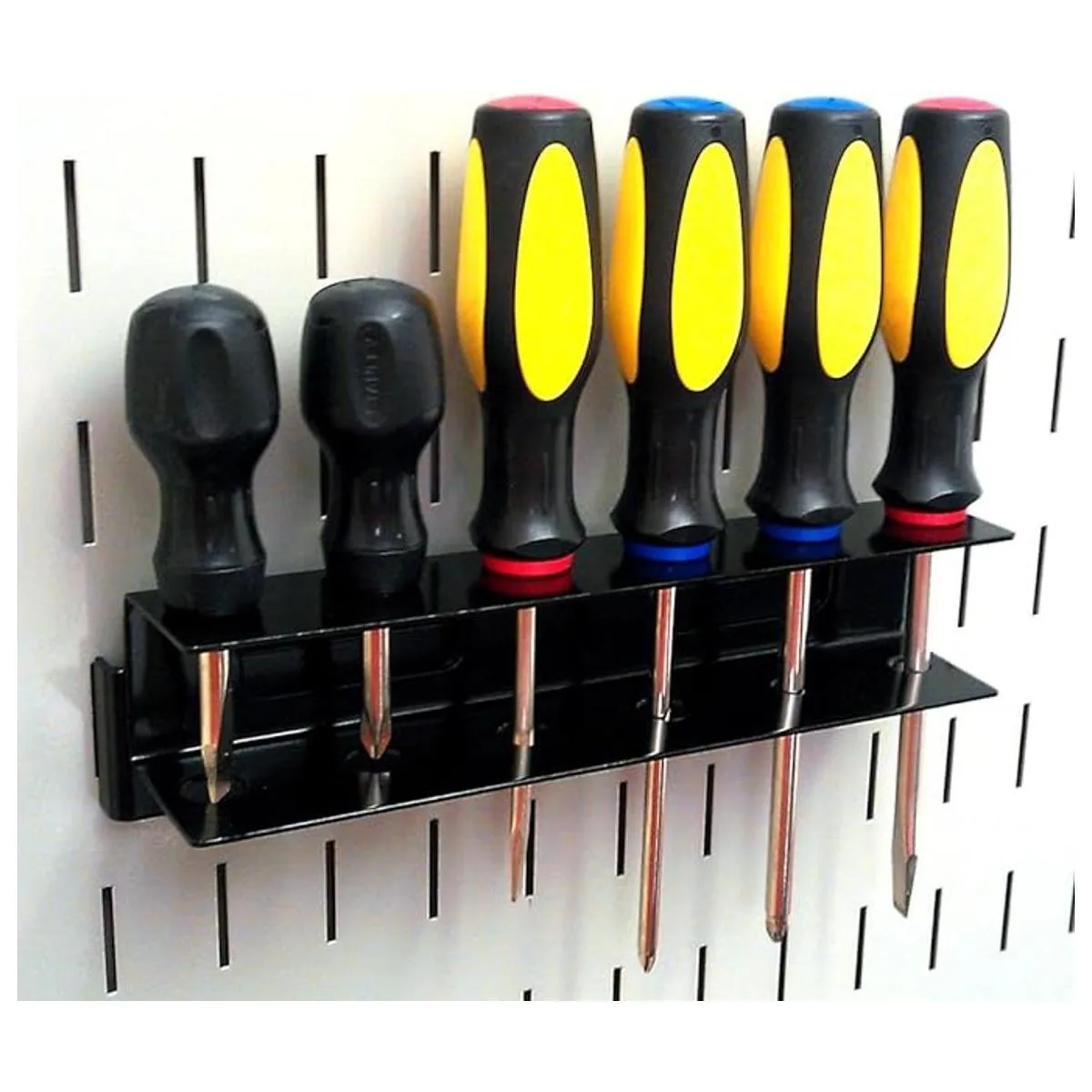 Juego de accesorios ranurados Wall Control para estación