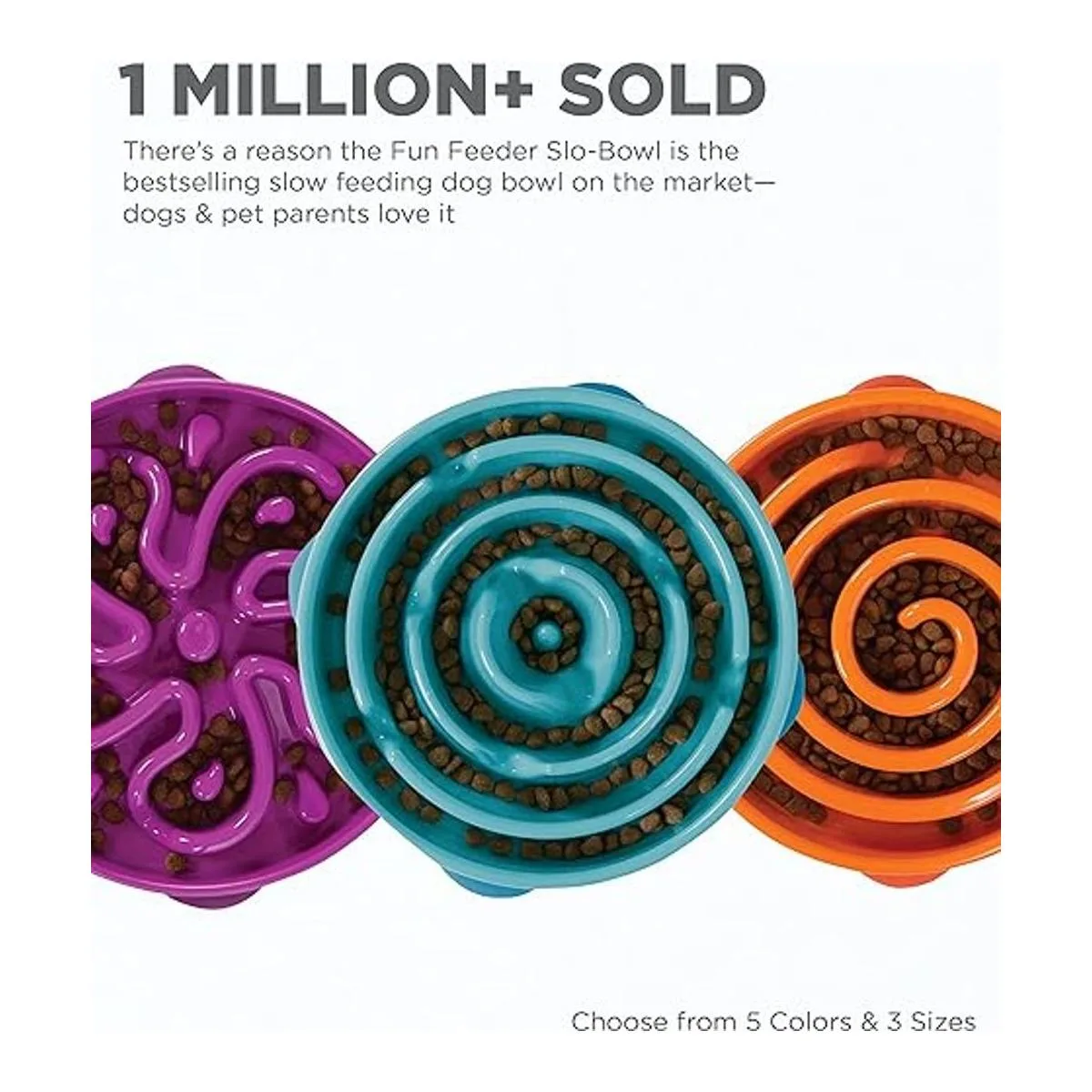 Outward Hound Fun Feeder Slo Bowl Cuenco para perro de_6