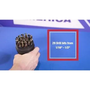 Perforadora América DWD29JCOPC Qualtech 29 piezas_5