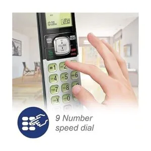 Teléfono Vtech DECT 6.0 con identificador de llamadas_6