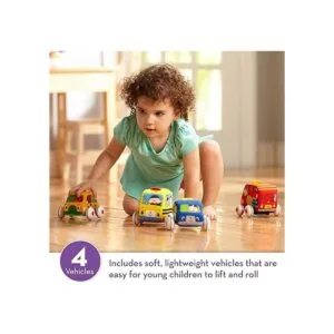 Juego de coches con cuerda hacia atrás para niños_2