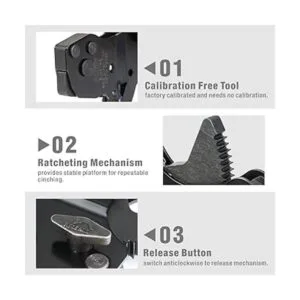 IWISS pinza trinquete