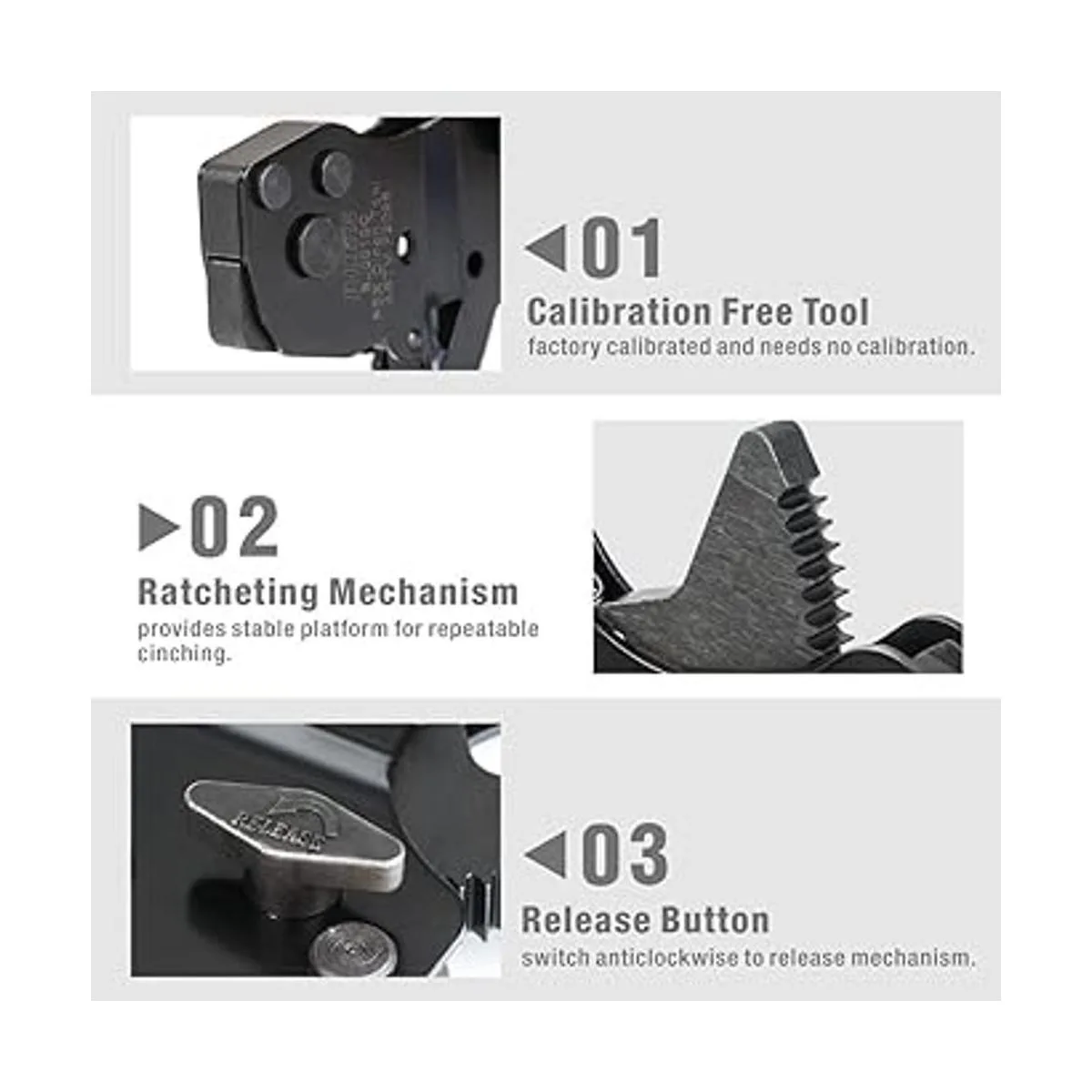 IWISS pinza trinquete