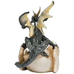 Design Toscano QS91305 Jaw of the Dragon Plato de estatua_3