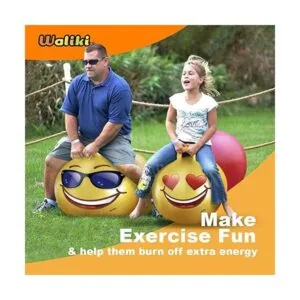 Pelota saltarina violeta de 18 pulgadas con manija para_6