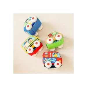 Juego de coches con cuerda hacia atrás para niños_4