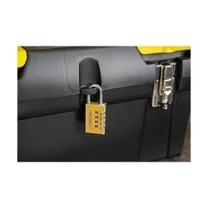 BRINKS Candado reiniciable de 4 esferas de latón macizo