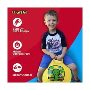 Pelota saltarina violeta de 18 pulgadas con manija para_2