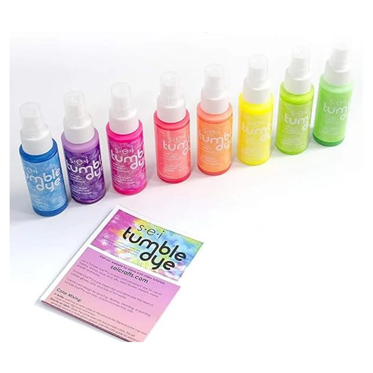 S.E.I. Kit de teñido anudado neón tinte en aerosol de_2