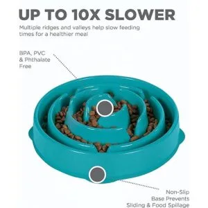 Outward Hound Fun Feeder Slo Bowl Cuenco para perro de_5