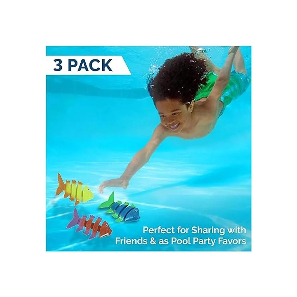 SwimWays Fish Styx Juguetes de buceo en la piscina para_3