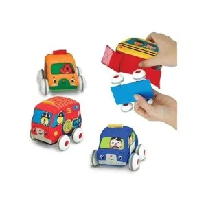 Juego de coches con cuerda hacia atrás para niños_5