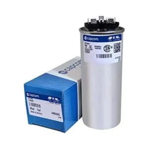 GE 97F9851 capacitor de función doble redondo de 440_1