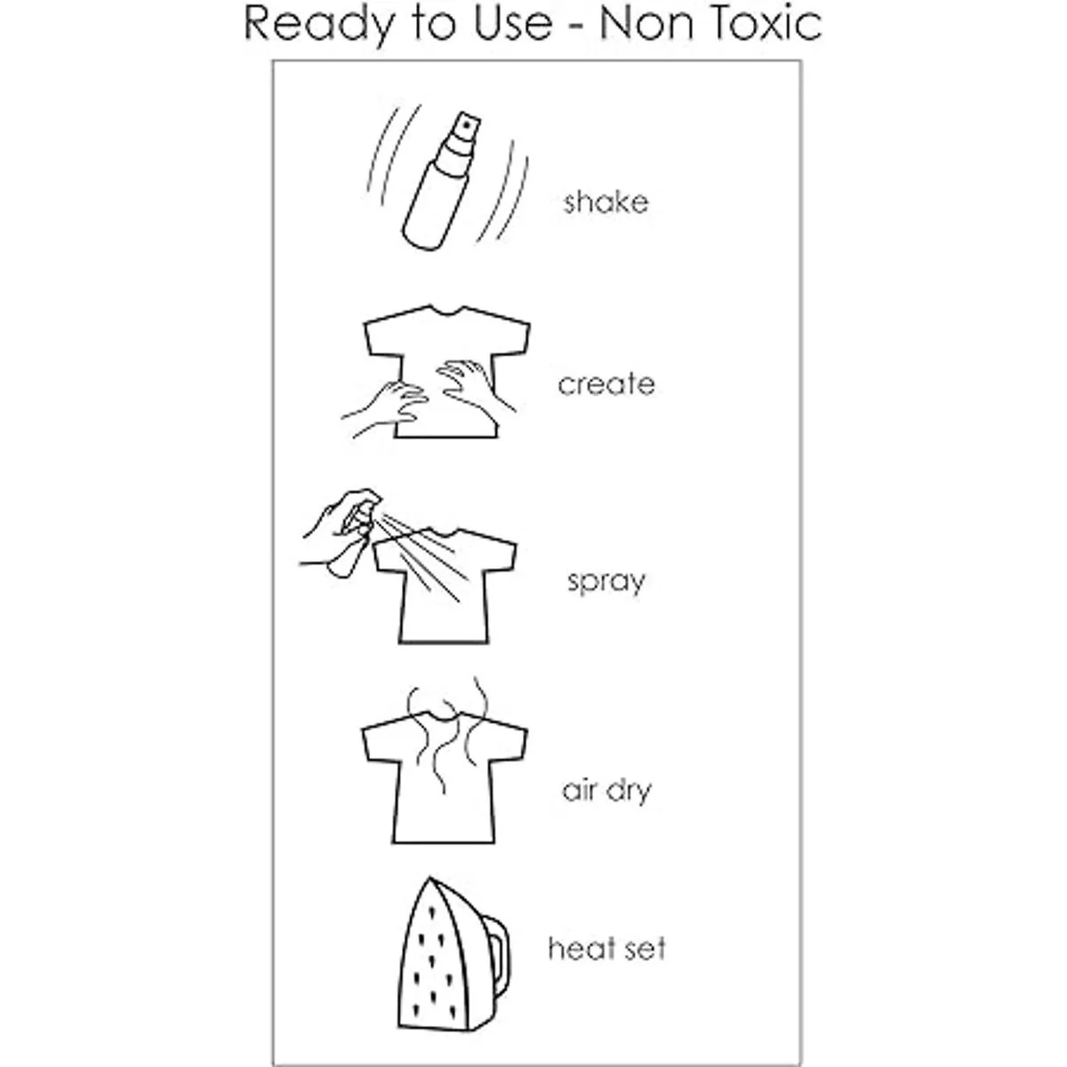 S.E.I. Kit de teñido anudado neón tinte en aerosol de_5