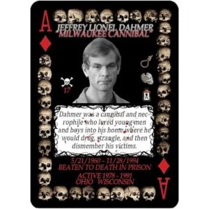 Serial Killer Cards 54 cartas únicas de asesino en serie_2
