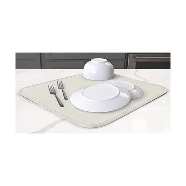 ST INC. Tapete de microfibra para secado de platos_3