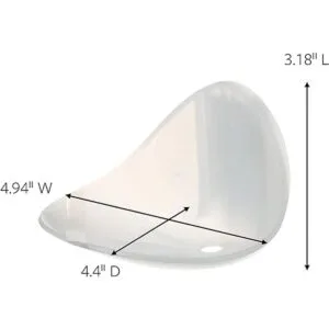 Jabonera 3M con franja impermeable de Command BATH14_3