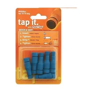 Lockitt PosiTap Paquete de 6 piezas 6056 1618 AWG Azul_2