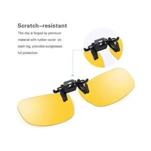 Besgoods Gafas de sol polarizadas con clip para visión_2