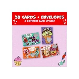 28 tarjetas de chistes Peaceable Kingdom rascables para_2