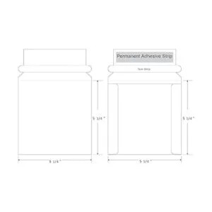 Maxtek Lote de 100 sobres planos para CDDVD cartón 5_3