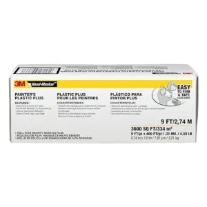 3M Mano Masker Pintor de plástico Plus 9 x 400 pies MFB9_1
