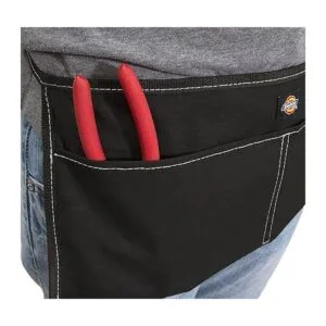 Dickies 2Pocket Delantal de lona Negro_2