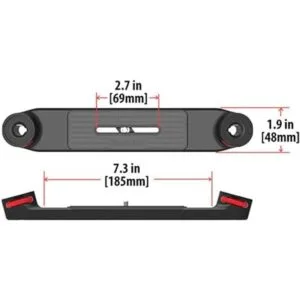 SEA LIFE FlexConnect Bandeja doble con tornillo de montaje_3