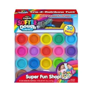 CraZArt Super arco iris Softee masa Color Pack Set 30Piece_2