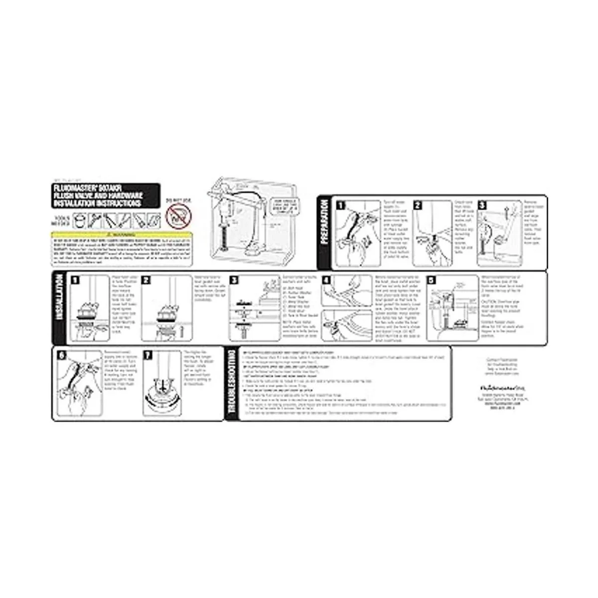 Fluidmaster 507AKP7 PerforMAX Kit universal de reparación_4