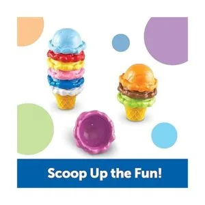 Cucuruchos de helado coloridos Learning Resources Smart_3