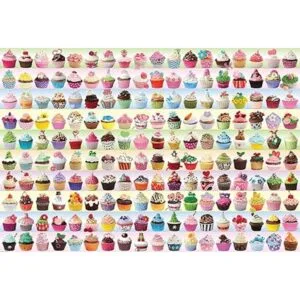 EuroGraphics Cupcakes Galore Puzzle 2000 piezas_2
