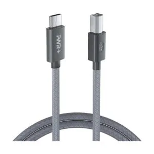 Cable de impresora USBC de 10 pies tipo C a USB B 2.0 de_5