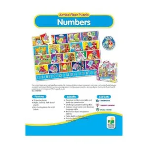 The Learning Journey Rompecabezas de piso jumbo Números_6