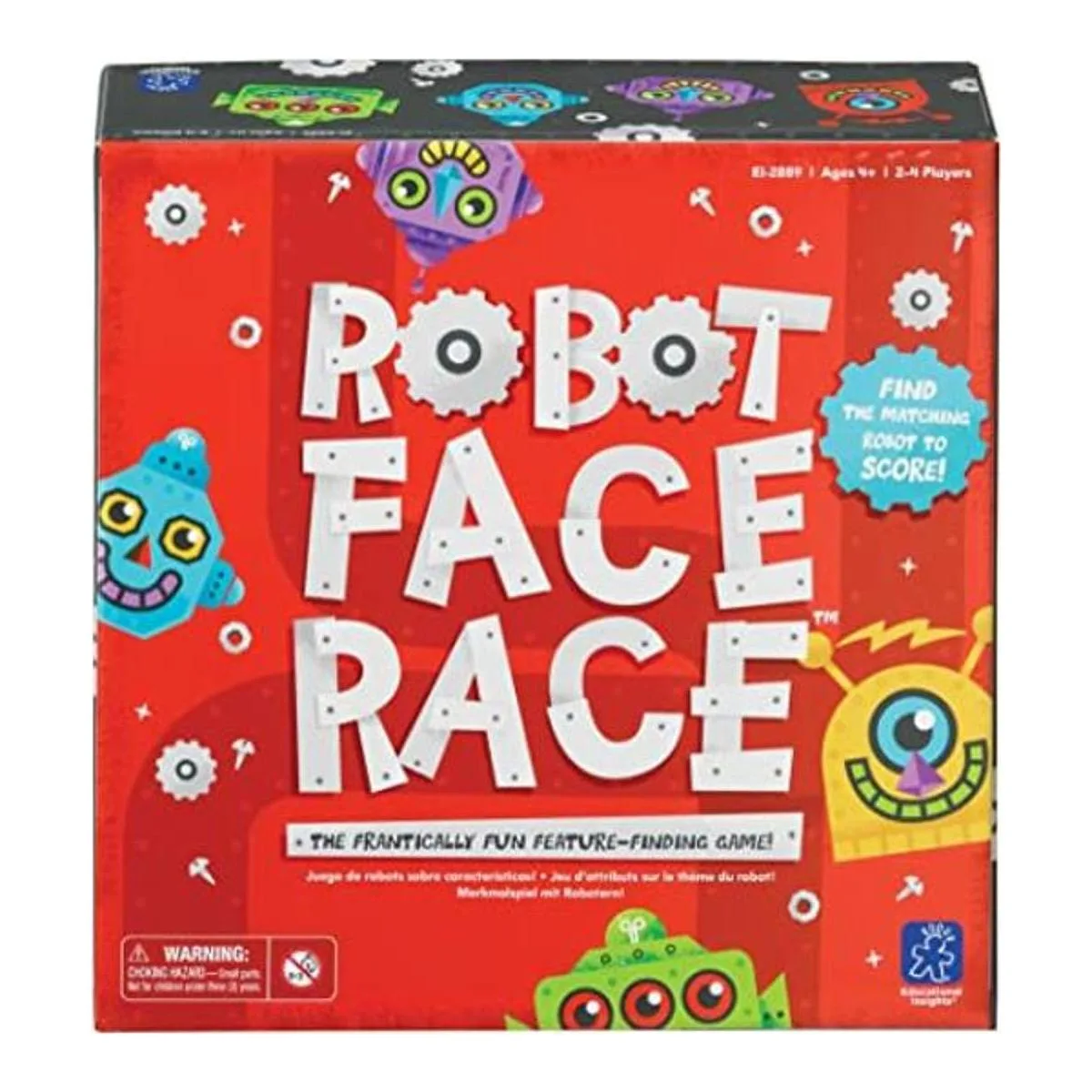 Juego de mesa Robot Face Race marca Educational Insights_1
