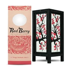 Lámpara de mesa del cerezo en flor japonés diseño_1