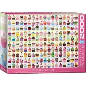 EuroGraphics Cupcakes Galore Puzzle 2000 piezas_1
