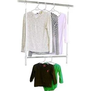 DecoBros Varilla colgante ajustable cromada_2