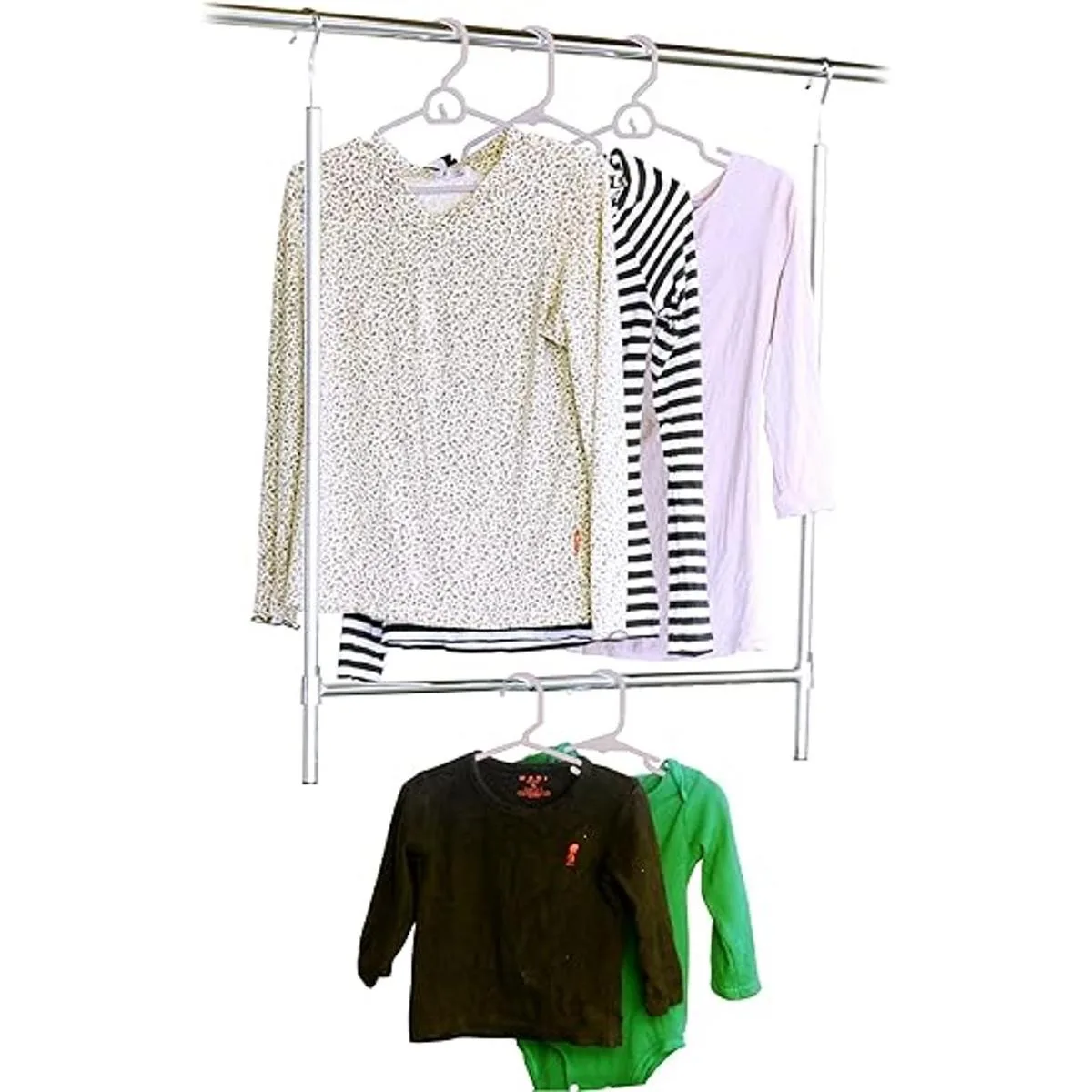 DecoBros Varilla colgante ajustable cromada_2