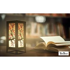 Lámpara de mesa del cerezo en flor japonés diseño_4