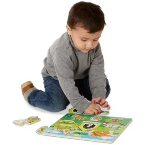 Rompecabezas Melissa Doug Rompecabezas de mascotas Peg_2